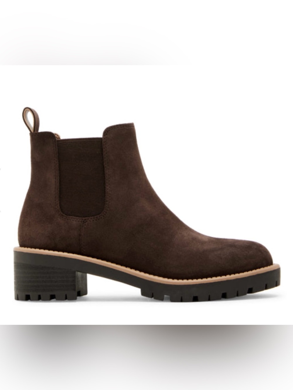 Blondo Mayes Waterproof Bootie in Java Suede Size 8.5 NWOT